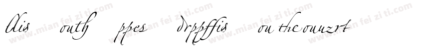 LinotypeZapfino Four字体转换
